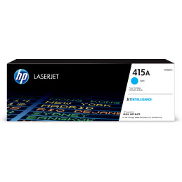 Cartuccia toner Ciano 415A per HP Color LaserJet Pro M 454 Series  Pro M 454 dn