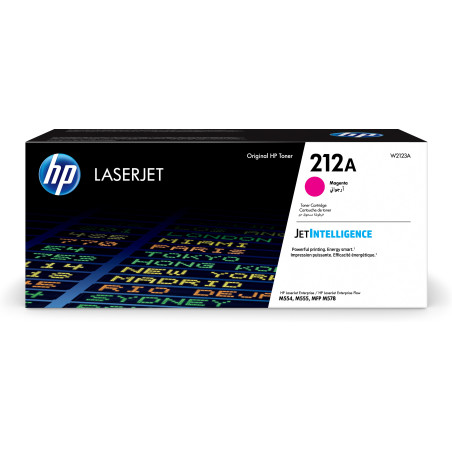 Cartuccia Toner Magenta 212A per Hp Laser Jet Enterprise M554-M555-MFP M578