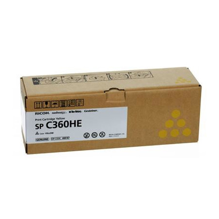 TONER GIALLO HE PER SP C360DN SNW SFNW  SP C361SFNW 3.000PAG