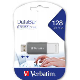 V DataBar USB 2.0 Drive Grigio 128GB