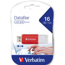 V DataBar USB 2.0 Drive Rosso 16GB