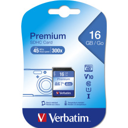 SECURE DIGITAL 16GB CLASSE 10