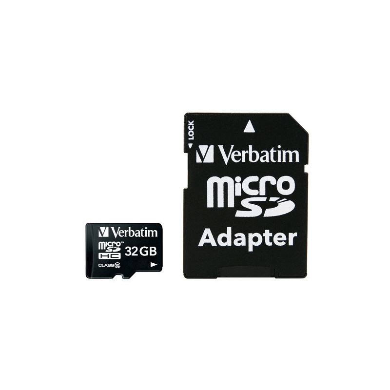 MICRO SD CARD 32GB HC CLASSE 10 FINO A 45MB S