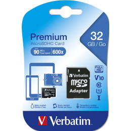 MICRO SD CARD 32GB HC CLASSE 10 FINO A 45MB S