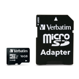 MICRO SD CARD 16GB HC CLASSE 10 FINO A 45MB S