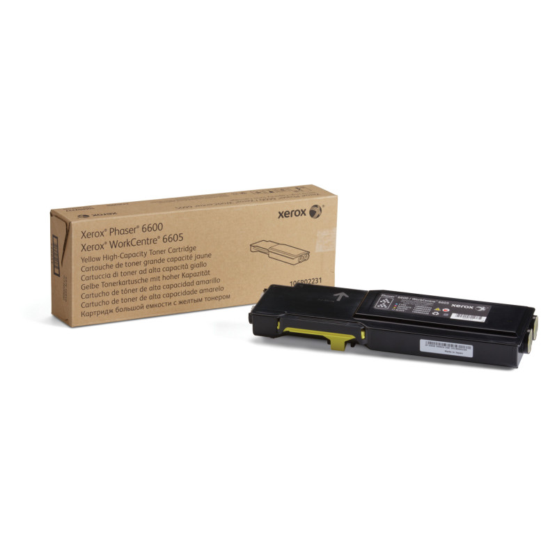 TONER GIALLO 6600 WC6605ALTA CAPACITA