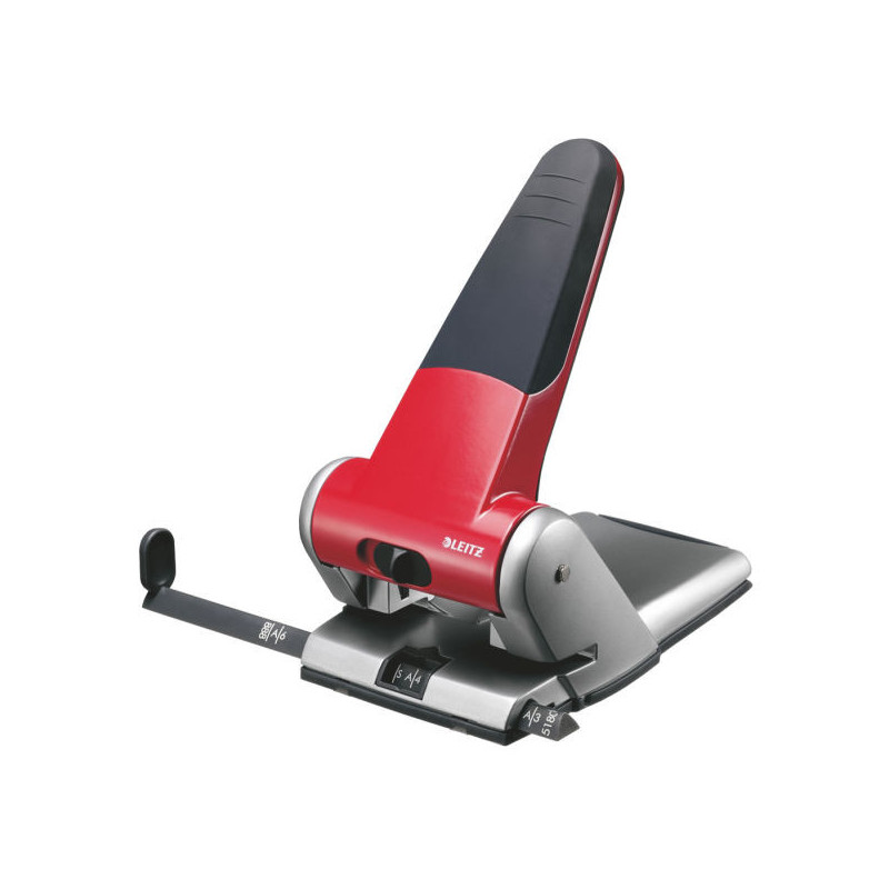 PERFORATORE 2 FORI ROSSO MOD.5180 MAX 65FG LEITZ