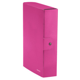 progetto WOW dorso 8cm fucsia metal LEITZ