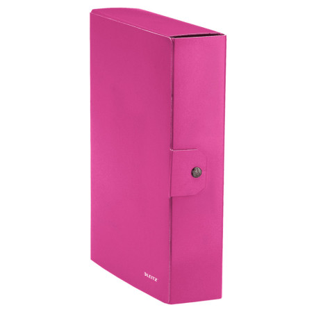 progetto WOW dorso 8cm fucsia metal LEITZ