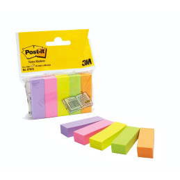 SEGNAPAGINA Post-it® 670-5 (500FG) 5COLORI INDEX 15X50MM IN CARTA